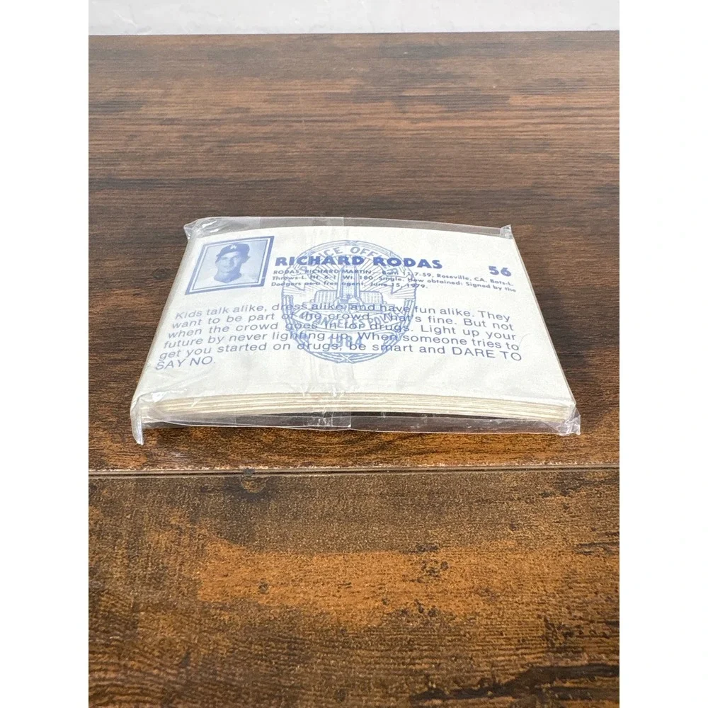 1984 Los Angeles Dodgers Police Set Sealed Baseball Cards LAPD Set